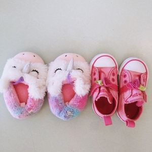 🇺🇸SALE Converse /Unicorn slippers/Toddler Size